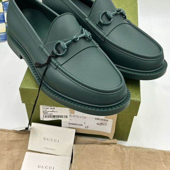 Men’s Gucci horse bit loafers size 9, made in Italy - Picture 8 of 8